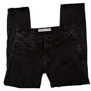 EXPRESS JEANS 100% Cotton Rocco Slim Fit Slim Leg Jeans Size 33